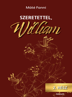 cover image of Szeretettel, William